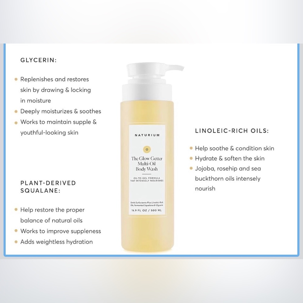 Naturium The Glow Getter Multi-Oil Hydrating Body Wash - Picture 6 of 6
